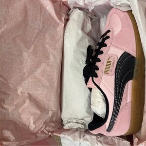 Puma Palermo Pink and Black Sneakers Limited Edition